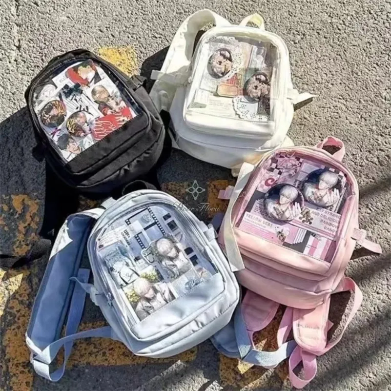 kawaii cute mini backpack Large Functional Waterproof Kawaiies 31*12*42Cm Sprayground Too Cute To Cuddle
