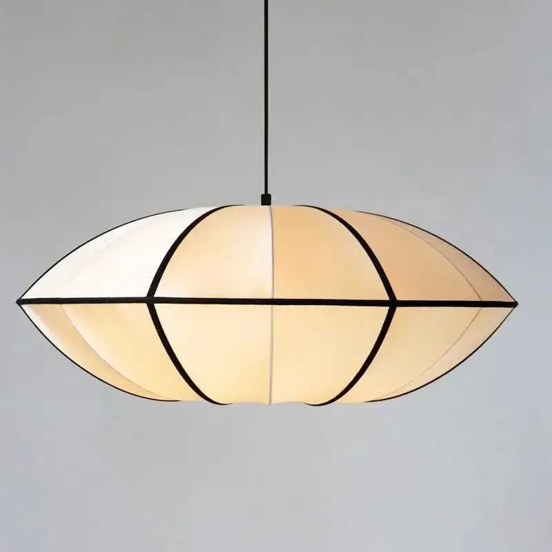 Wabisibi Japanese Style Silk Lantern Pendant Light ... From ...