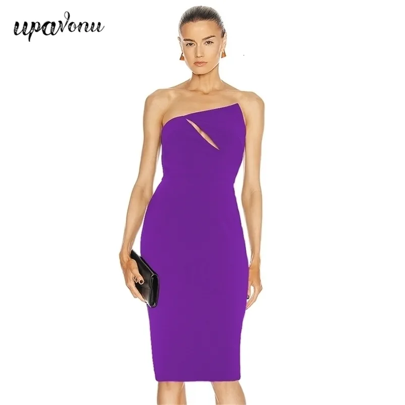 open lace back dress Halter Midi Bandage Dress