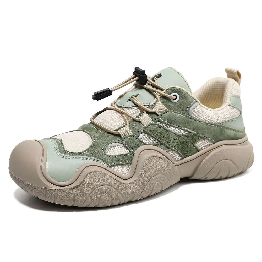 Plus Size Men's And Women's Outdoor Casual Shoes Autumn Winter Layer Genuine Leather Sneakers Designer Casual_voghion.com
