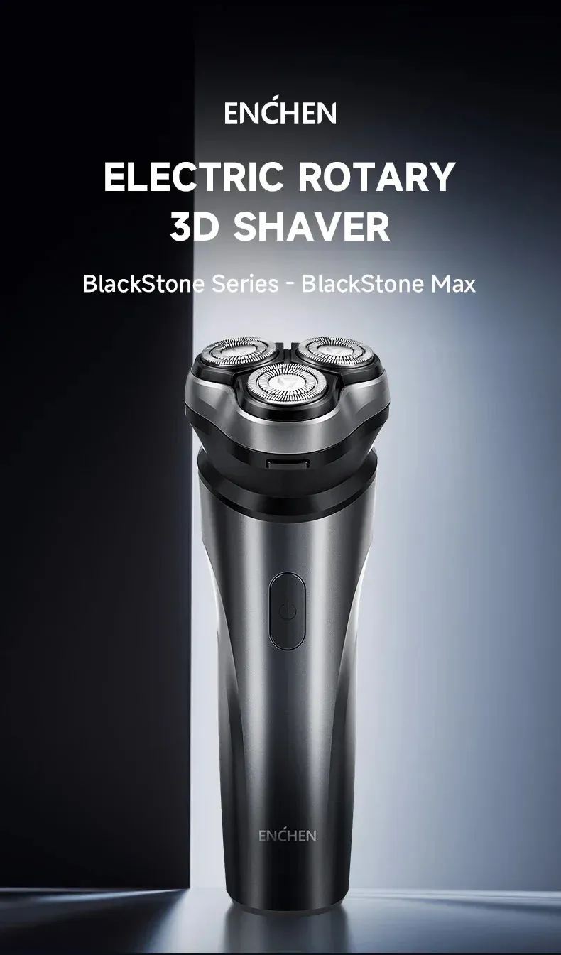 Enchen Razor ENCHEN Electric Shaver Razor Beard Trimmer Rotary 3D Hair Shaver ...