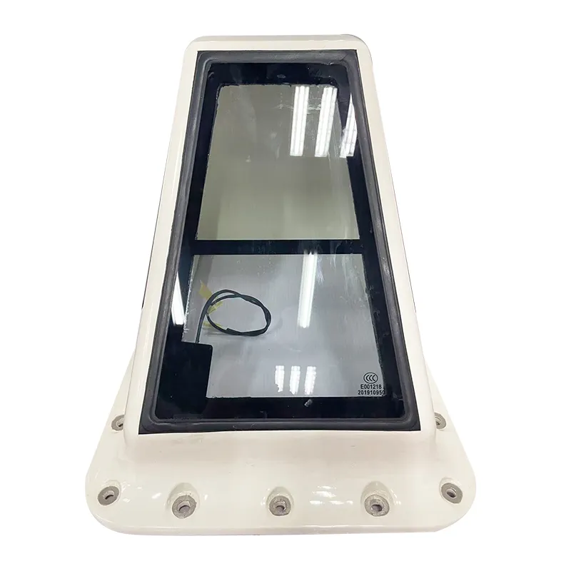 High Speed Glass Railway Train With Side Window Language Rack For ...