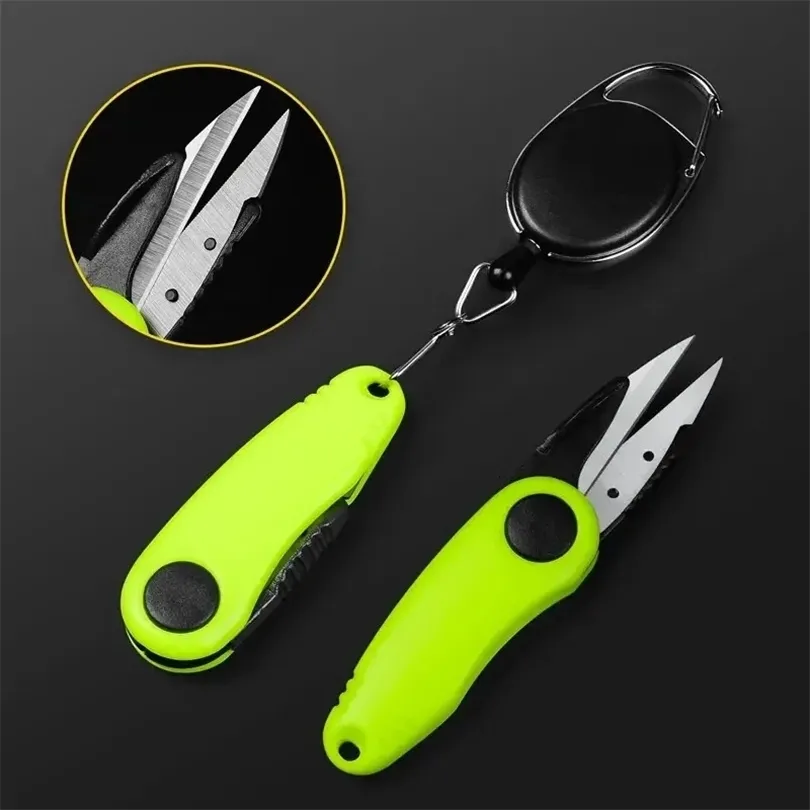 Quick Knot Tool Foldable Fishing Scissors   Shrimp... 