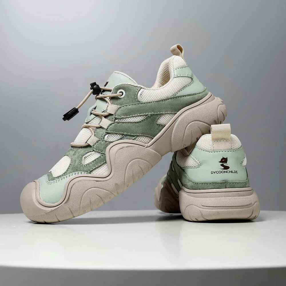 Plus Size Men's And Women's Outdoor Casual Shoes Autumn Winter Layer Genuine Leather Sneakers Designer Casual_voghion.com