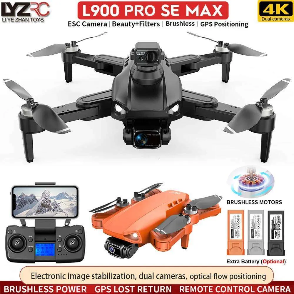 LYZRC L900 Pro SE MAX GPS Drone 4K Dual HD Camera ... From ...