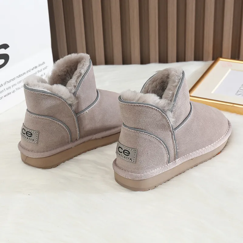 CE Designer Free Shipping Oxhide Affordable Winer Ani Slip Snow Boos Wih Hick Plush Coon Shoes_voghion.com