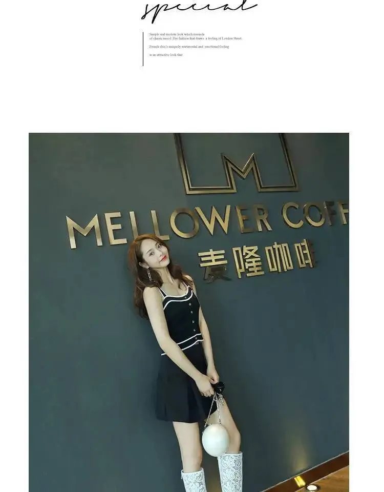 New Roman Flat Bot Sandals Women's Spring Summer High Tube Boots Breathable Me Faionable Sweet Sle Low Heel Ddmysaturn_voghion.com