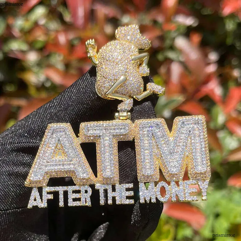 Hip Hop Halskette Für Männer, Iced Out ATM Anhänger,... Von 25,99 ...