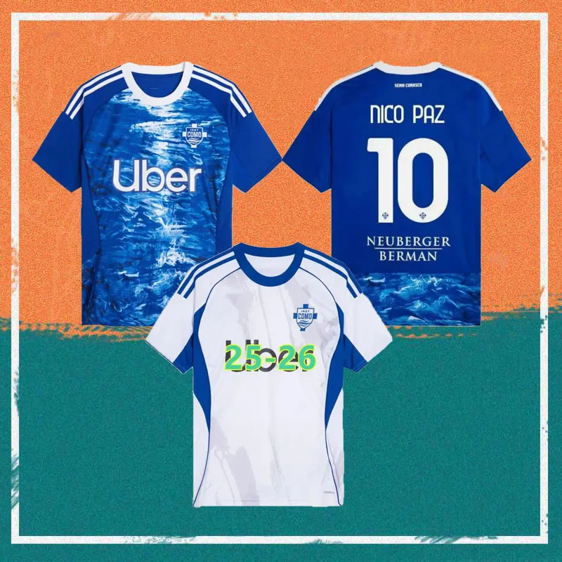 2025 Home Soccer T Shirts 25/26 NICO PAZ Nico PAZZ From