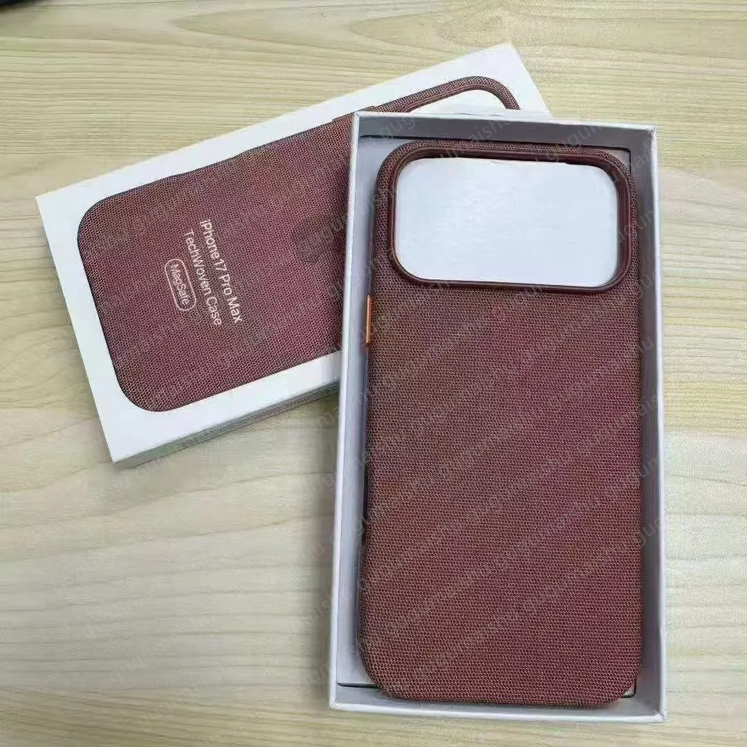 Apple Custodia AgSafe In Tessuto TechWoven Per IPhone 17 Pro - Nero