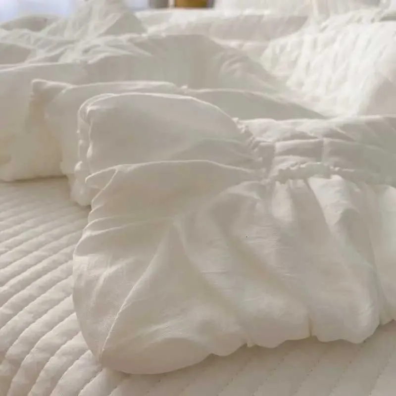 Korean Style Quilted Summer Blanket Lightweight Cooling Comforter_voghion.com