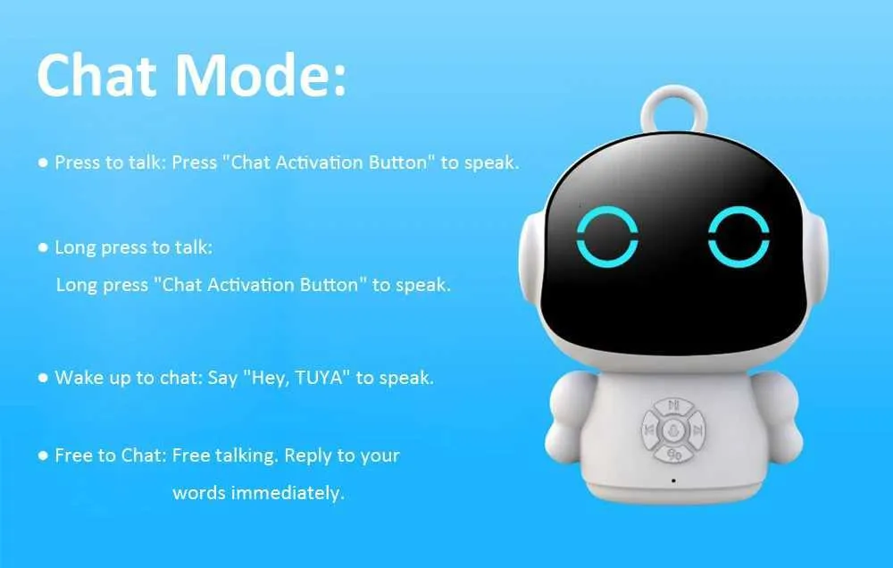 Robot De IA DS C30 Con Chat De Voz Y WiFi, Compatible Con ChatGPT, Gemini, DeepSeek Y Más De 60 Idiomas, Para Educación Y Hogar