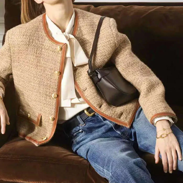 Lanjia Yün Tüvit Chanel Tarzı Ceket Kadın Moda 2025 Yi TL5