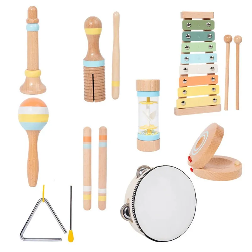 Percussion Instrument Knocking Music Set Montessori Wooden Percussion Instruments... From Dao008, $34. ...