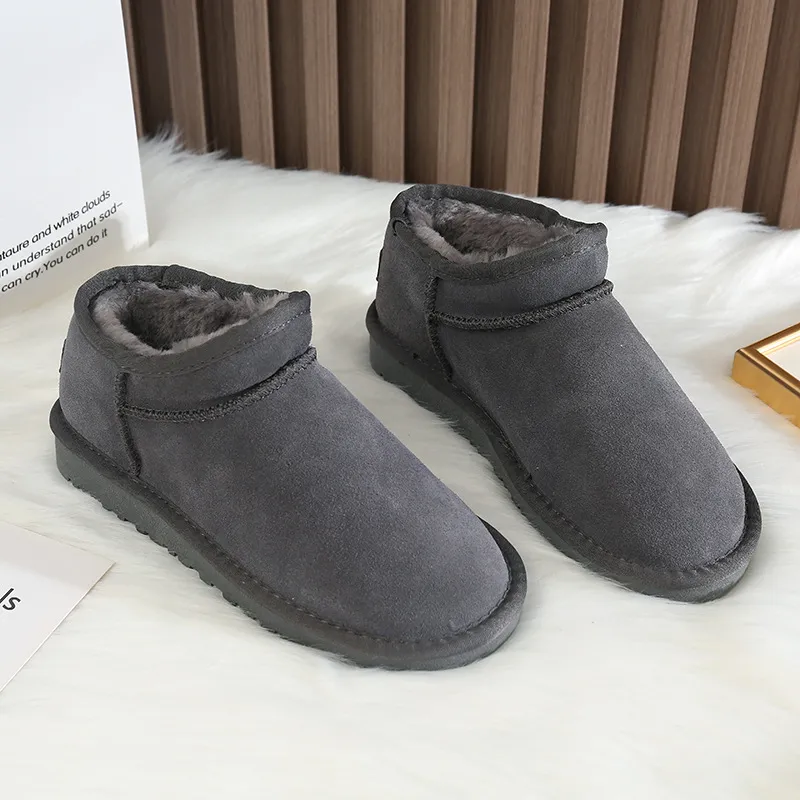 Dames winterlaarzen van leer met antislipzool en pluche_voghion.com