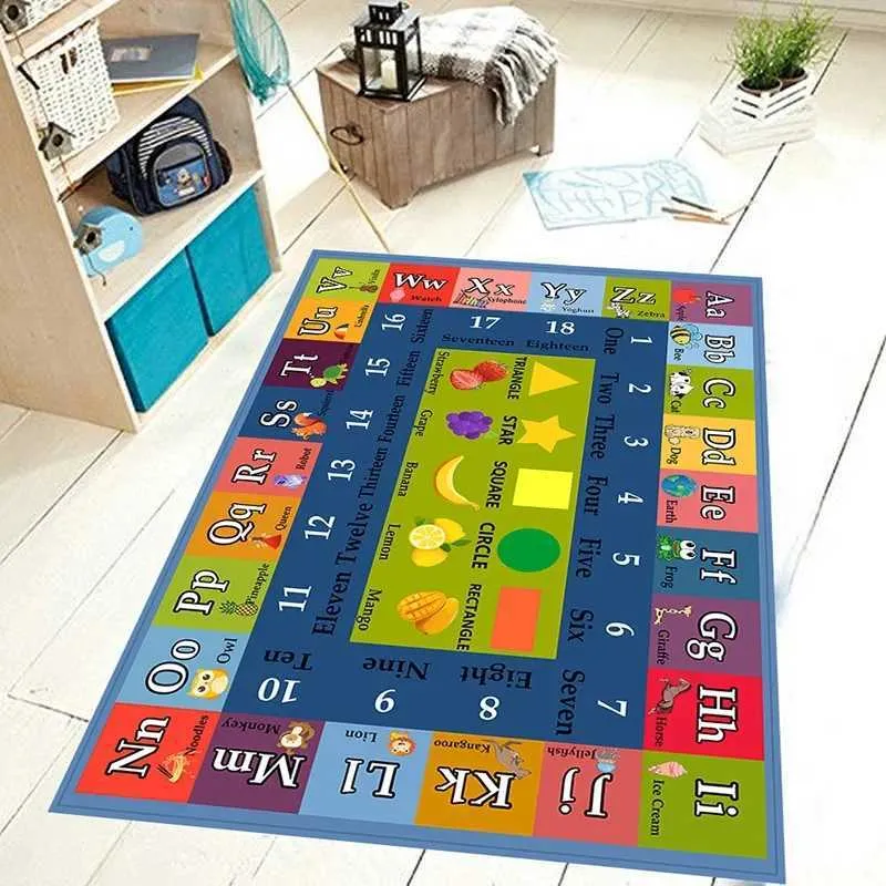 Alphabet Numbers Shapes Educational Area Rug ... From Hawaii82743, $11. ...