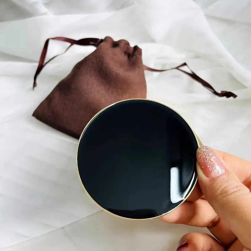 Luxury Letters Gold Double Sided Compact Pocket... 