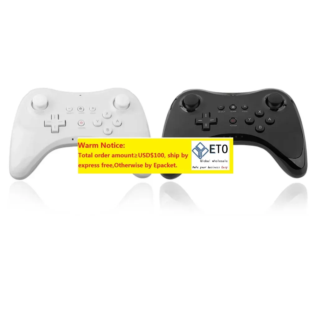 Wireless Game Controller, Dual Analog Bluetooth Gamepad for Wii U Pro ...