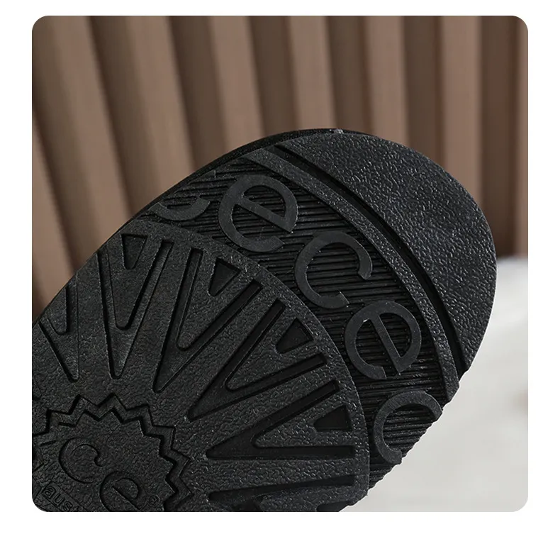 Designer Winter Snow Boots With Thick Plush Lining And Anti-slip_voghion.com