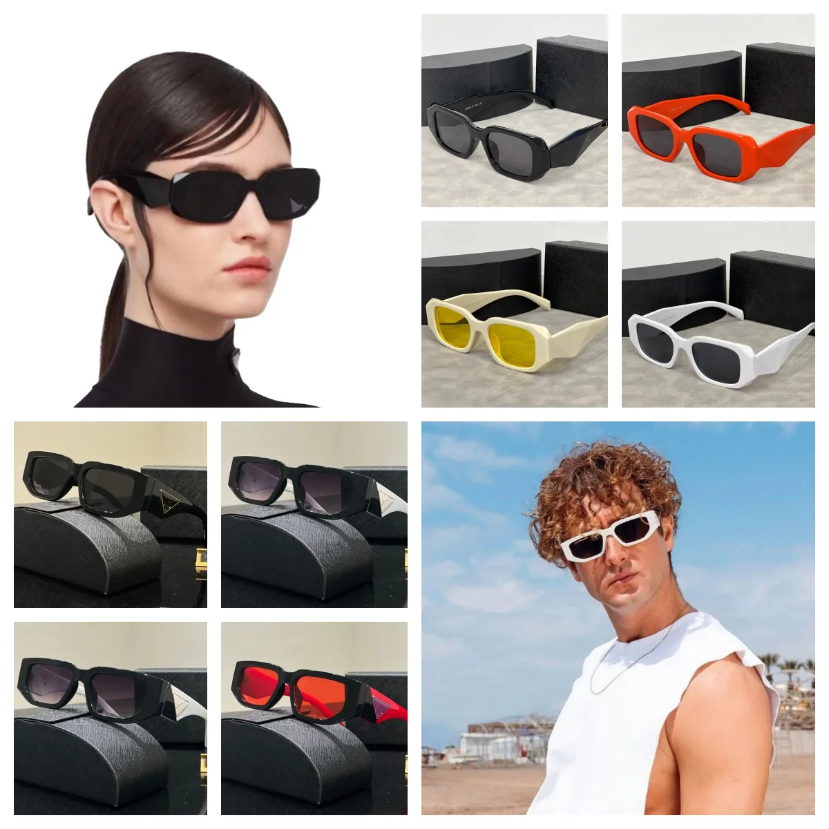 Luxury Retro Polarized Sunglasses Unisex Geometric... From  display picture 1