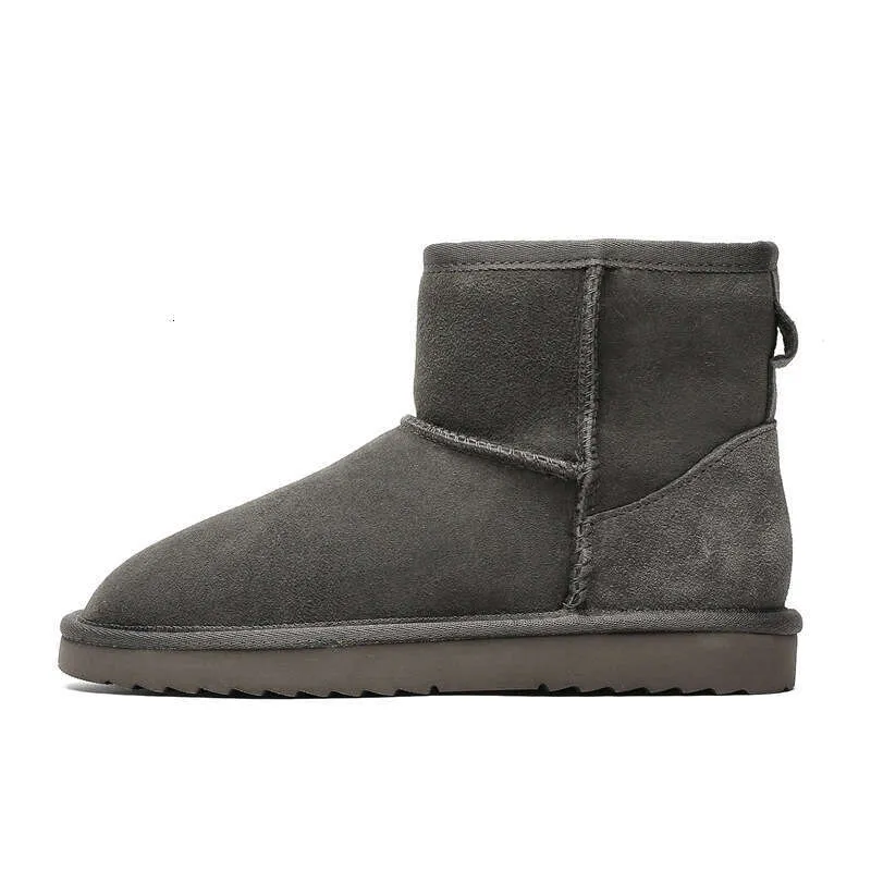 Sheepskin Thick-Soled Snow Boots For Women, Short Tube, Thickened Loafers, Warm And Fleece-Lined, Winter 2024 Cotton_voghion.com