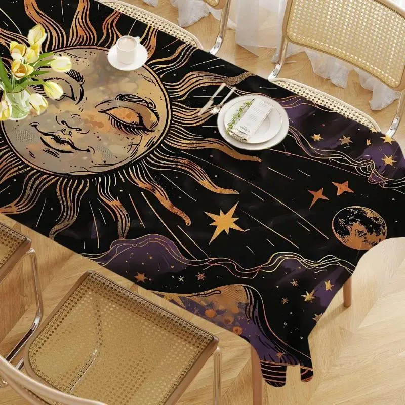 テーブルクロスウィッチサンムーンホームテーブルクロスダイニング