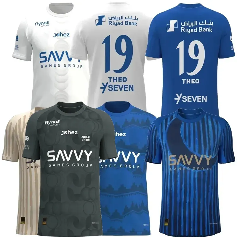Save Big on Bulk Al Hilal 2025 Jersey Al Hilal FC Jersey Mens 2025/26  Soccer Jersey Featuring Mitrovic, Malcom, Neves Saudi Football Shirt  Best