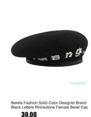 Fashion Women's Knitted Hat Designer Beanie Cap Men's Elastic Wool ...