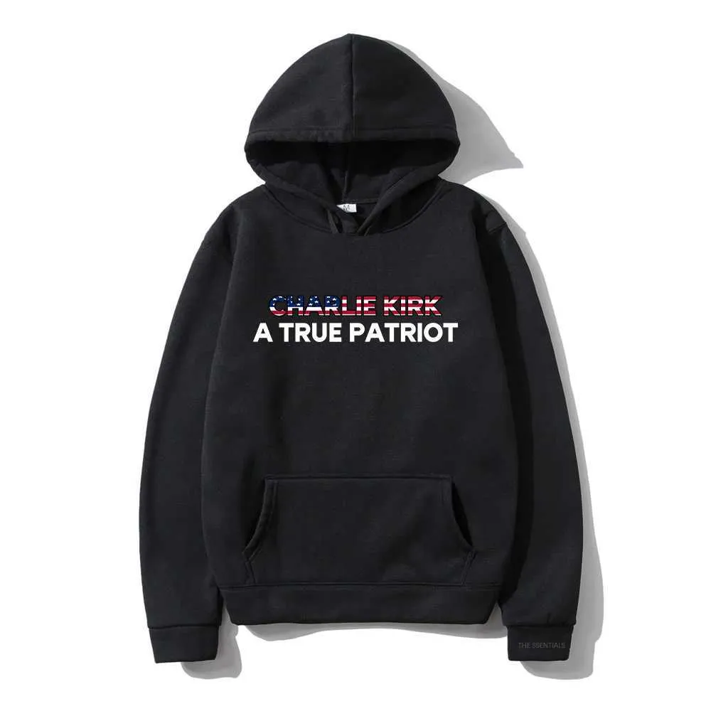 Charlie Kirk in Memory Patriot Frdom Hoodie 2025 Vintage Retro Menwomen Hoodies Harajuku Winter Clothes Pullover Sweatshirt S250926