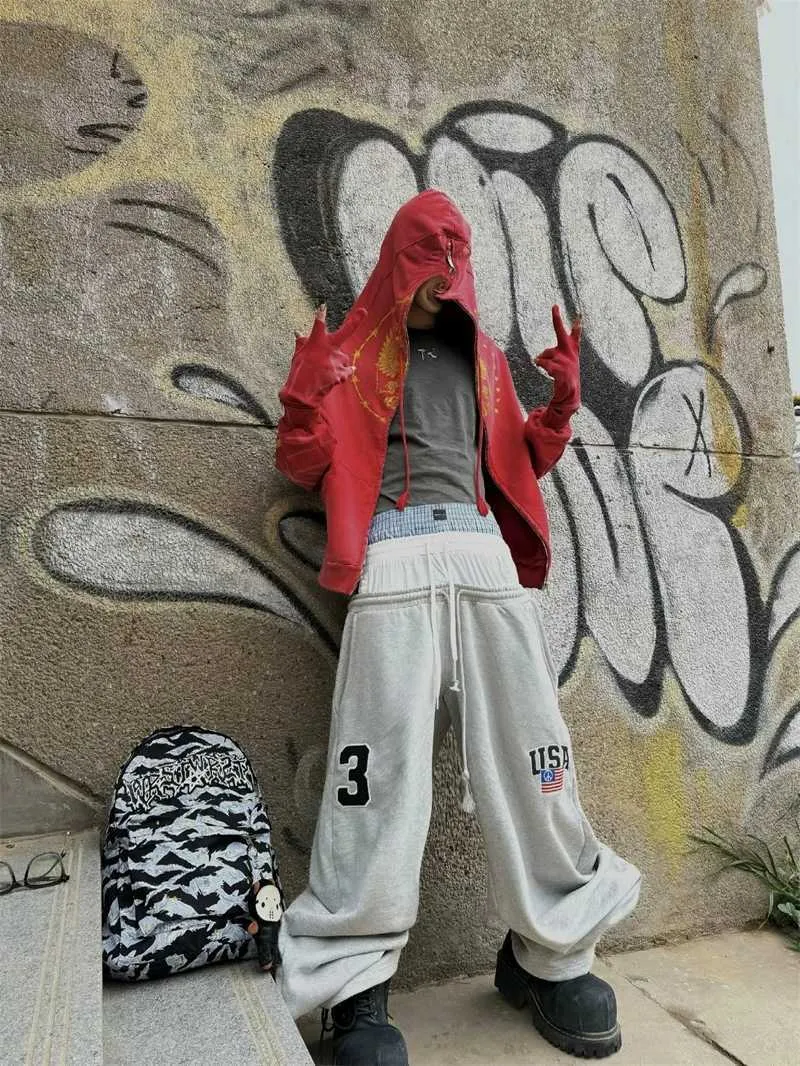 Project GR Embroidered Track Pants For Men And Women From