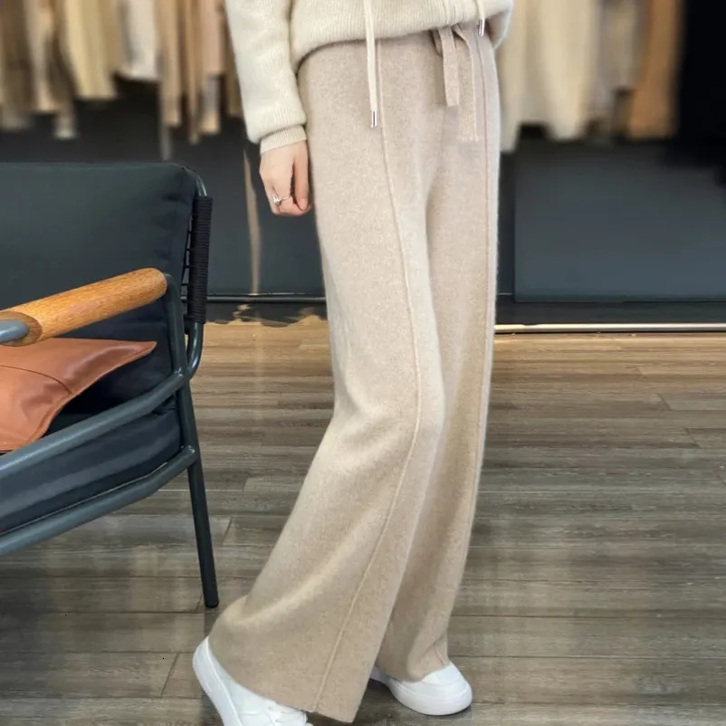 Pantaloni Invernali Da Donna In Maglia: Comfort Ed Eleganza - Foto 6