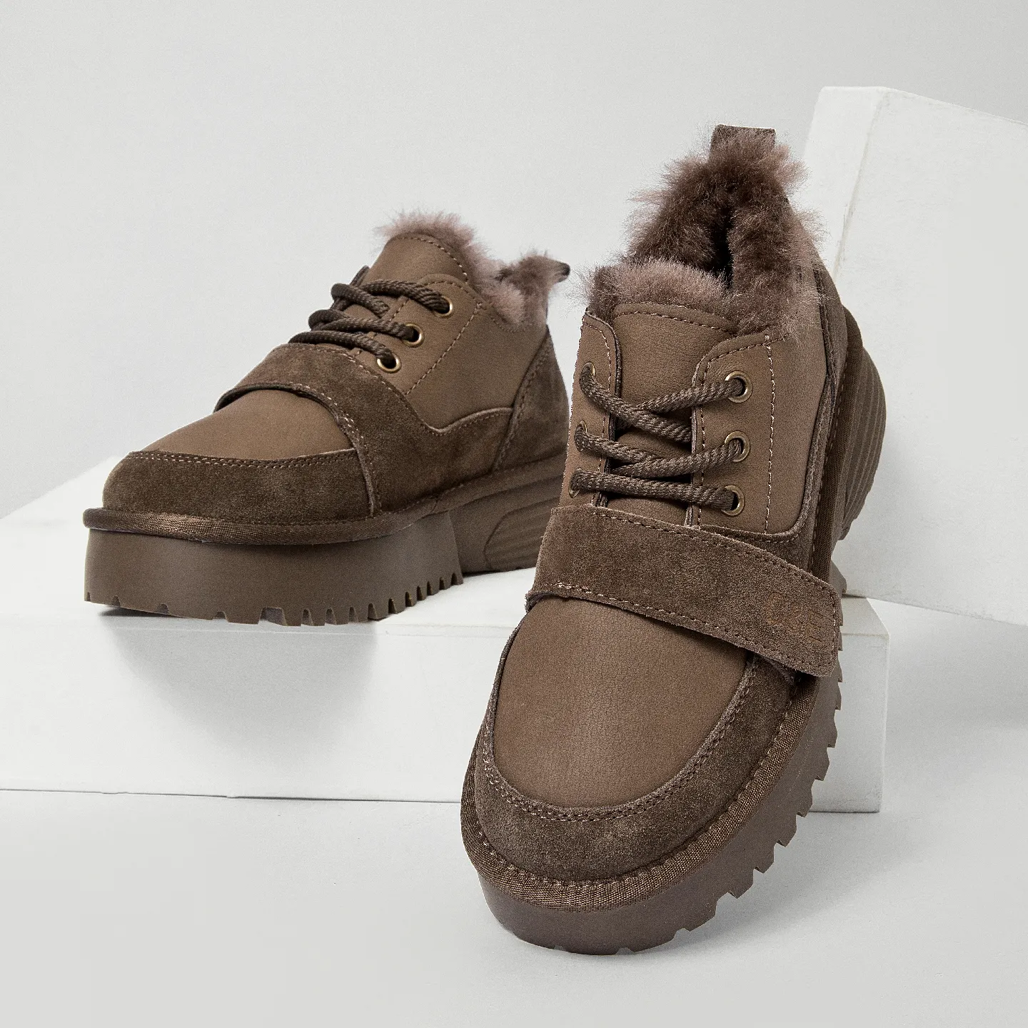 CE Designer Gratis Verzending Oxhide Betaalbare Winter Antislip Sneeuwlaarzen met Dikke Pluche Katoenen Schoenen_voghion.com