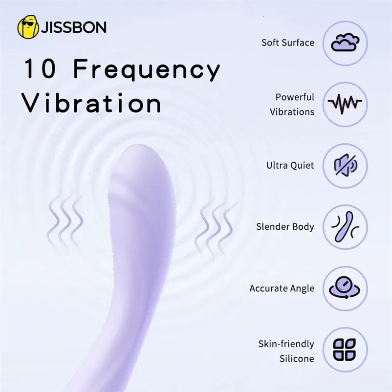 Jissbon Miss Candy Dildo Vibrator for Women, G-Spot Vibrator, Dick  Penetration, 10 Vibration Modes, Silent Adult Sex Toy, Erotic Toys 241106  from Dhgate Vibrators