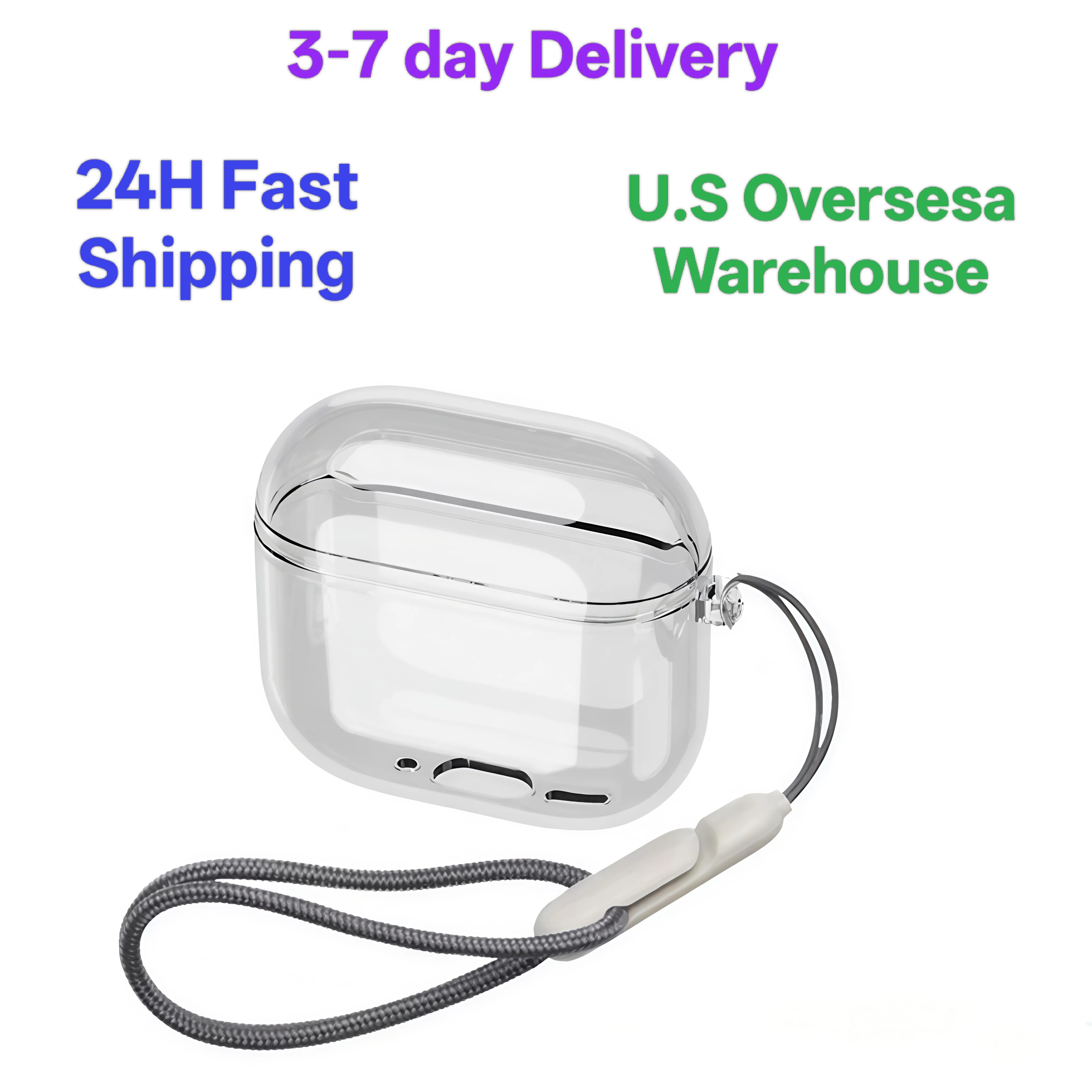Save Big on Bulk Airpods Pro Wireless Headphones Airpods Pro 2, TWS Factory  Airpods Compatible Protective Cover Clear TPU Soft Shell For Wireless