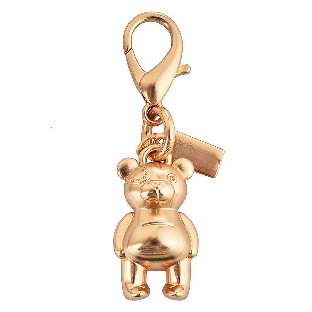 Car Keychain High-End Bag Accessories Colorful Bear Cherry Clover Butterfly Backpack Decorations_voghion.com