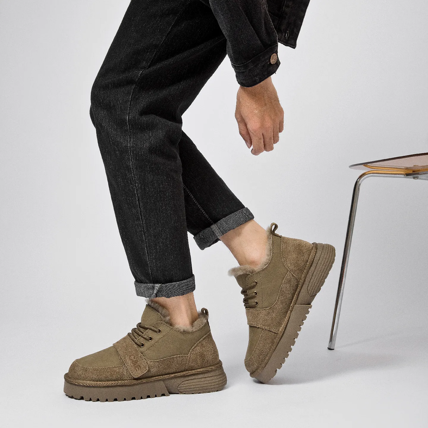 Designer sneeuwlaarzen voor dames en heren met warme voering_voghion.com