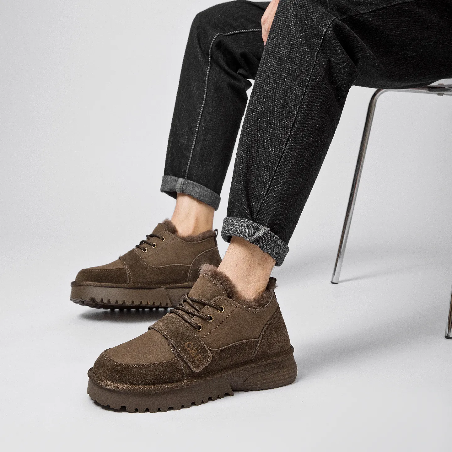 Designer sneeuwlaarzen voor dames en heren met warme voering_voghion.com