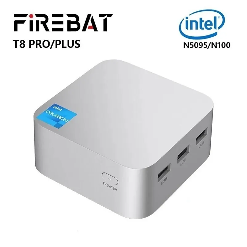 Mini PC FIREBAT T8 Pro Plus Desktop Gaming Computer, Intel Celeron