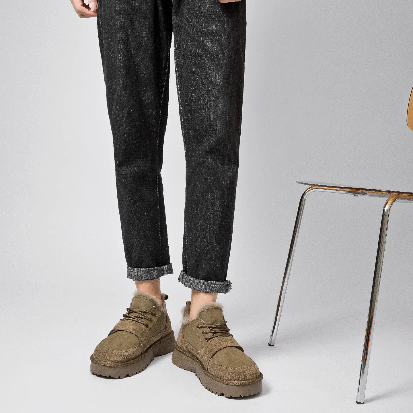 Designer sneeuwlaarzen voor dames en heren met warme voering_voghion.com