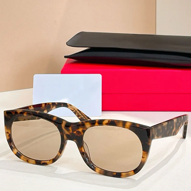 Classic Square Frame Acetate Sunglasses with Polarized UV400  display picture 2