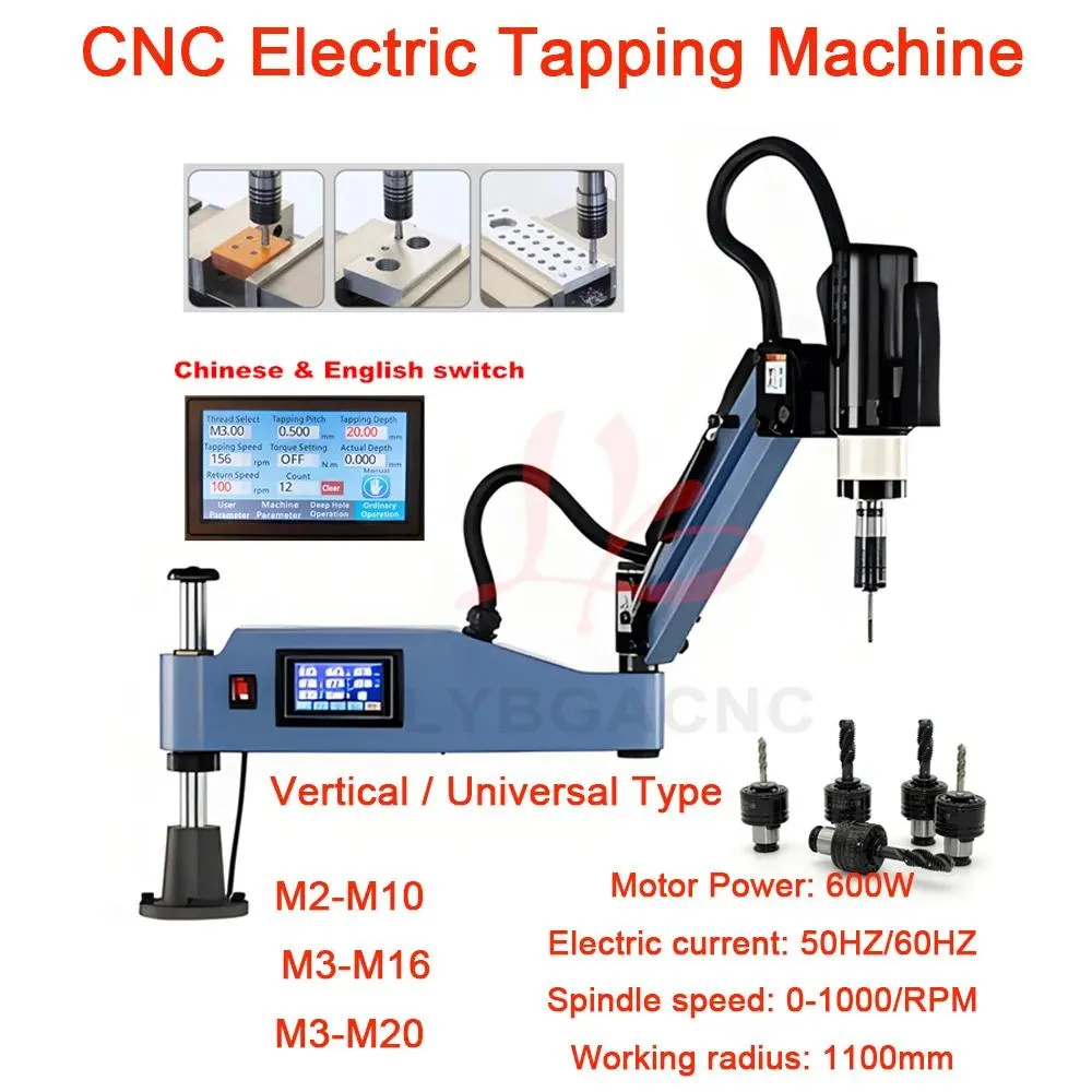 Screen Tapper Machine M3 M20 Electric Threading Machine Touch Screen... From Lybga, $1,386.94 ...
