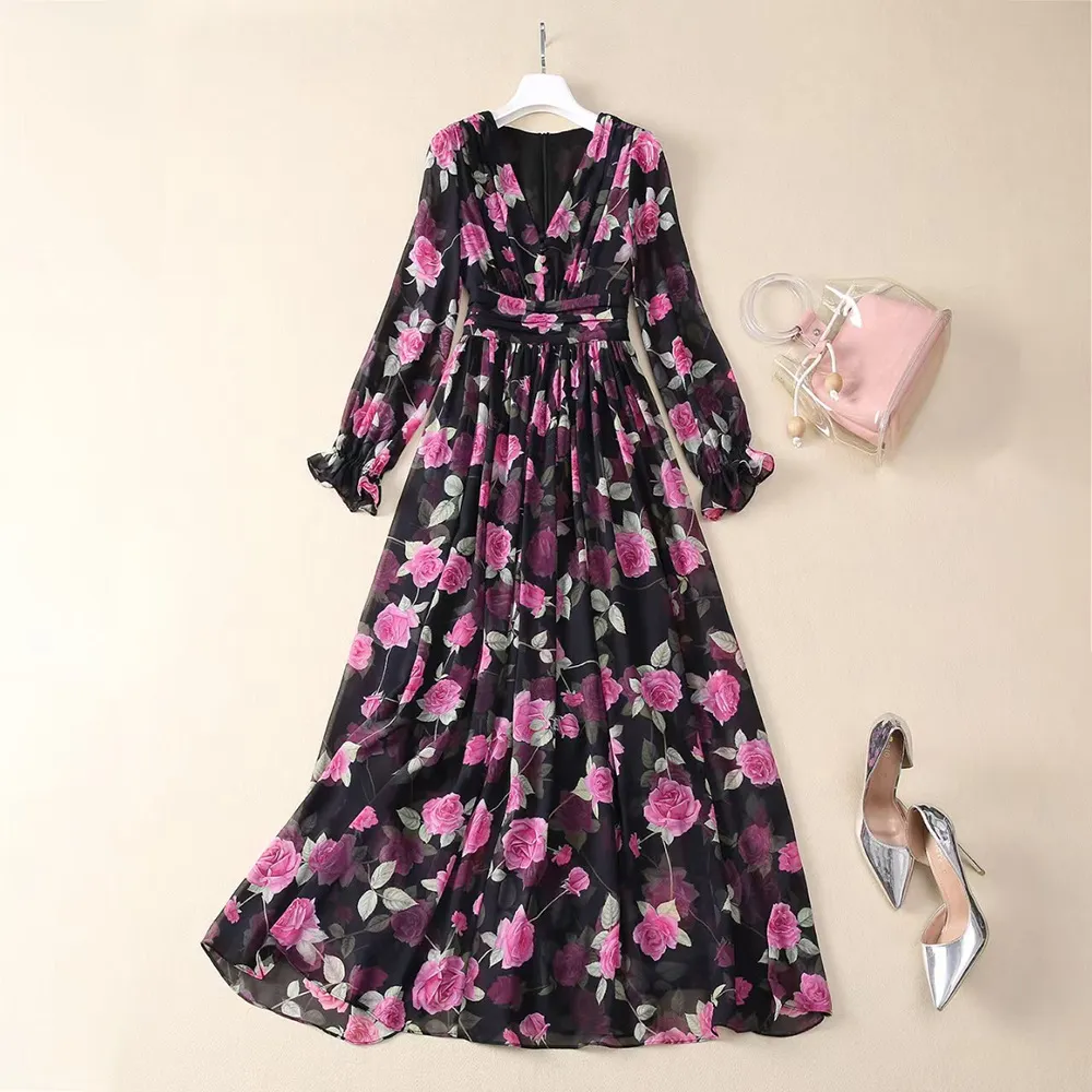 chinese dress ladies Whisper Maxi Dress Olive / S main image 1