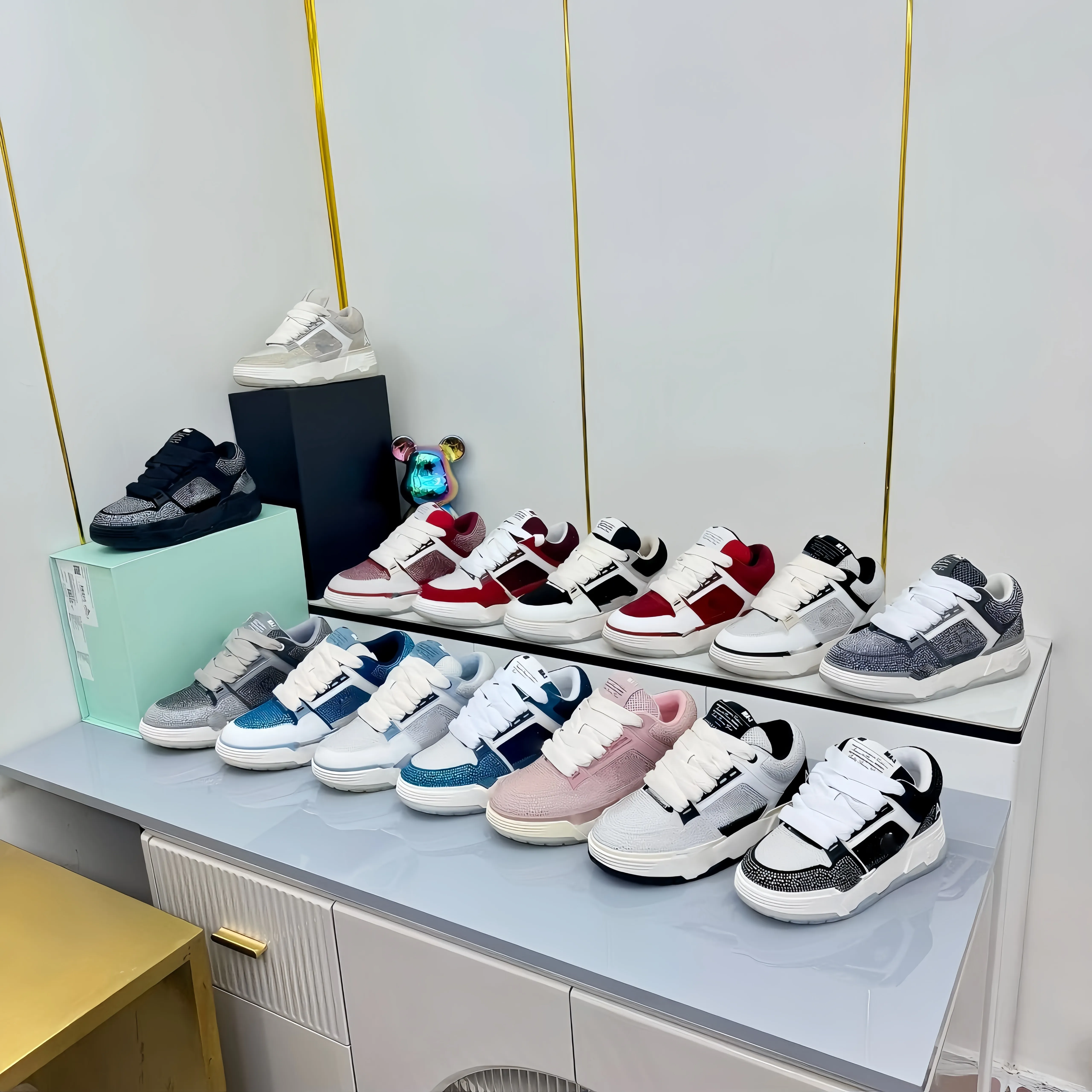 Wholesale Top Quality Designers MA1 Leather Sneakers Casual... At 