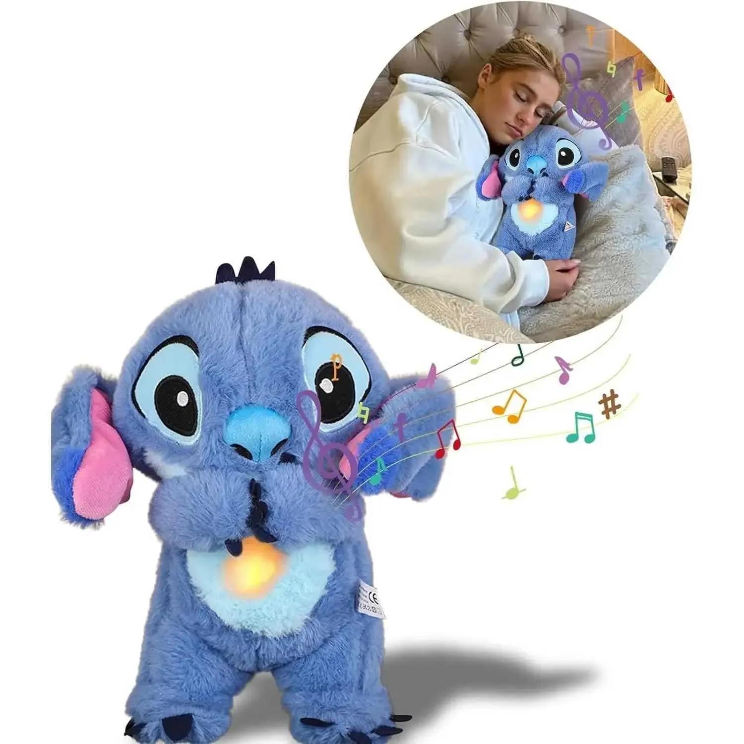 ディズニー カワイイ スティッチ エンジェル ぬいぐるみ ライト