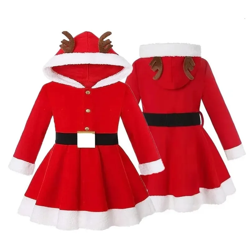 strapless open back dress Taylor Girl Dress Red – MyBabyByMerry main image 0