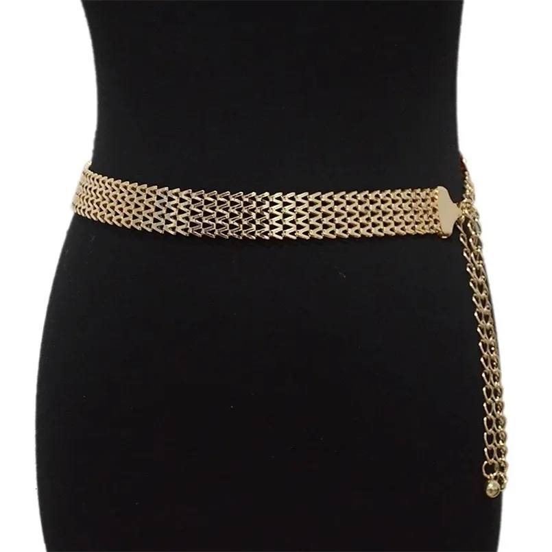 Fashion Simple Chain Belt Women Lady High Waist Gold Belts Waistband For Party Jewelry Dress Metal 240712 Fashion Simple Chain Belt Women Lady High Waist Gold Belts Waistband For Party Jewelry Dress Metal 240712