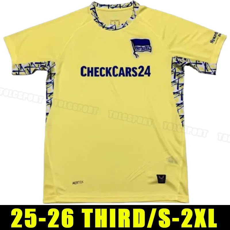 Berlin Hertha 25 26 BSC Soccer Jerseys GUENDOUZI From Tubasport