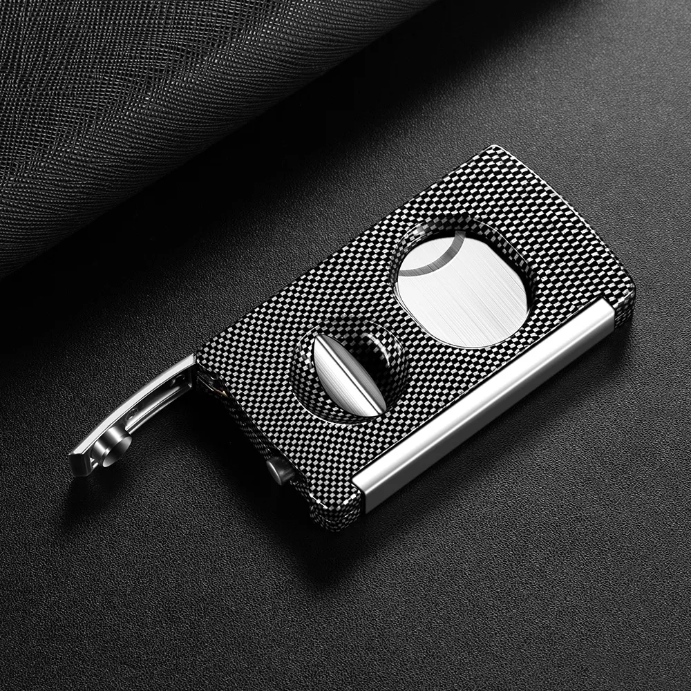 Cigar Cutter Guillotine Cigar V Cutter Bottle Opener 3 in 1, Portable Cigar Clipper Scissors, Set of 2 Sharp Cigar Cutters - 15