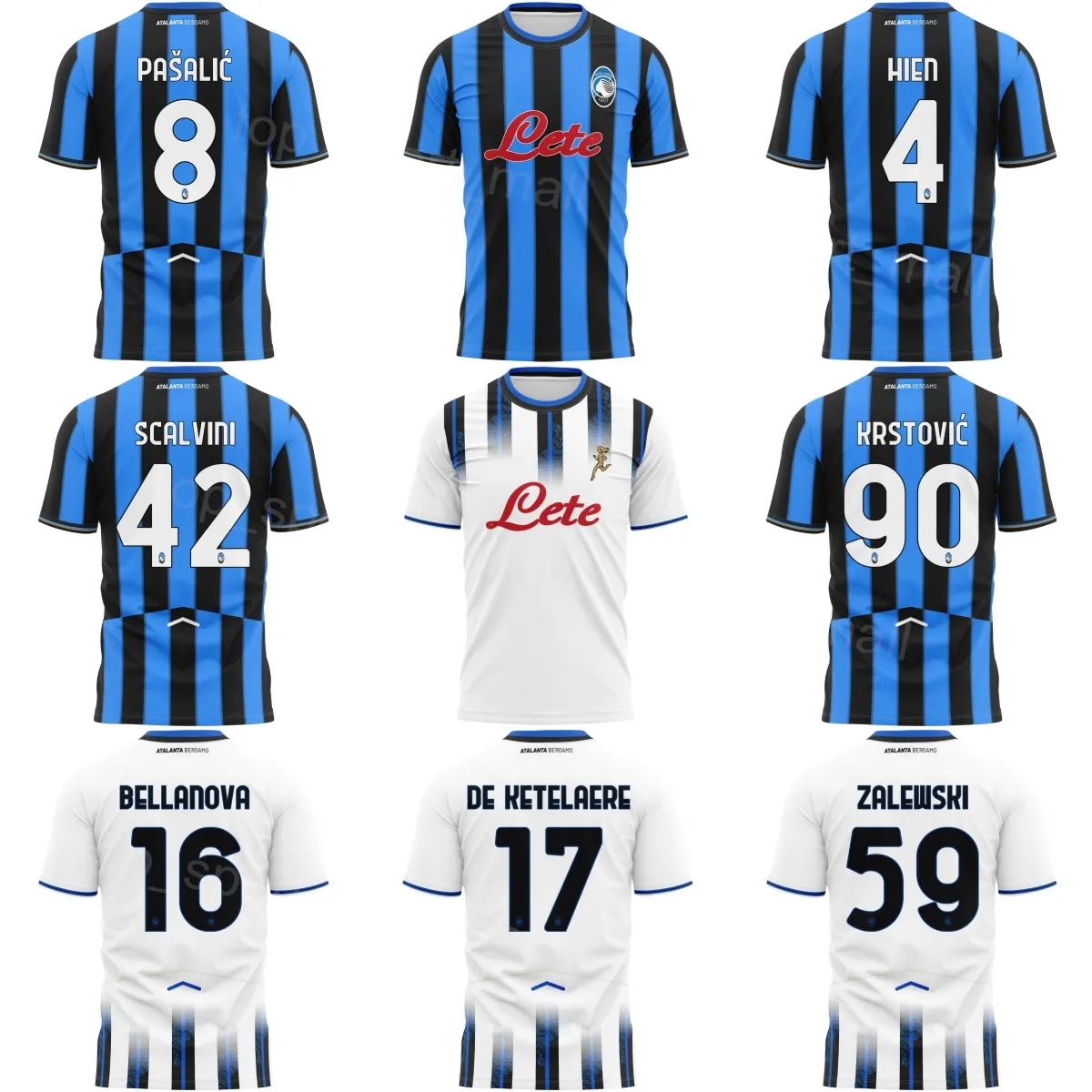 Save Big on Bulk Atalanta Soccer Jersey Atalanta BC 25 Soccer Jersey  Zappacosta, Retegui, And More Official Italian Football Shirt Kit Best  Deals