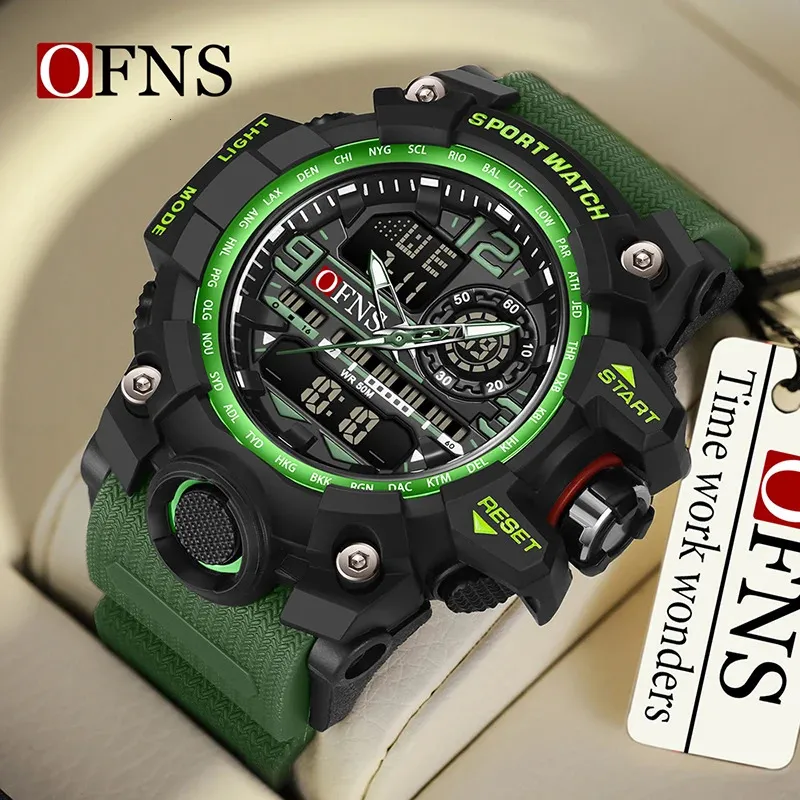 WWOOR New Fashion Milary Sports orologi da uomo in Nylon orologio da
